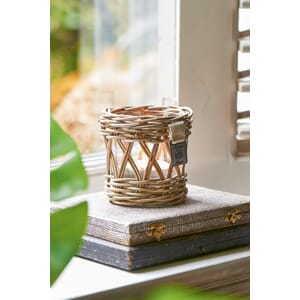 Rustic Rattan Telysholder - Rivièra Maison
