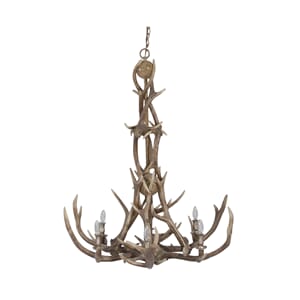 New Antler Lysekrone - Artwood