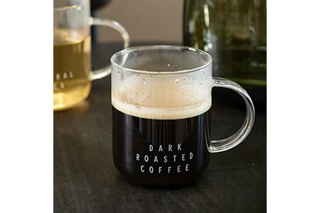 Dark Roasted Kaffeglass - Rivièra Maison