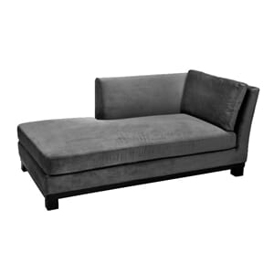 Melbourne Chaiselounge Dark Grey R - Home Factory
