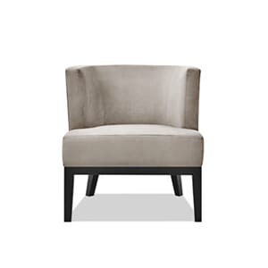 Daytona Stol Velour Beige - Home Factory