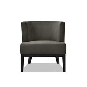 Daytona Stol Velour Mole - Home Factory