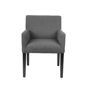 Wien Spisestol Velour Dark Grey - Home Factory