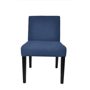 Wien Spisestol Velour Pet. Blue - Home Factory