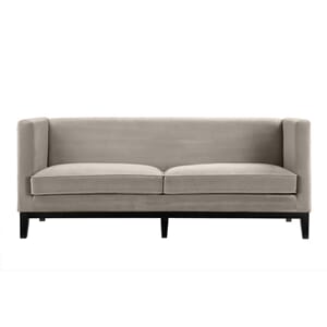 Lexington Sofa Velour Beige - Home Factory