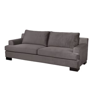 Miami Sofa Velour Dk. Grey - Home Factory