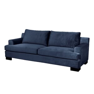 Miami Sofa Velour Pet. Blue - Home Factory