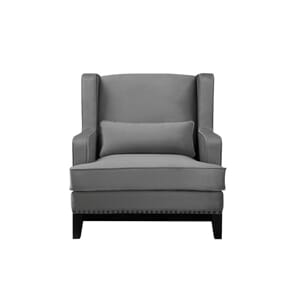 Brooklyn Stol Velour Dk. Grey - Home Factory