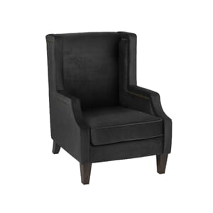 Atlanta Stol Velour Black - Home Factory