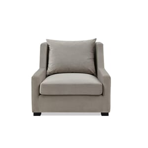 Key West Stol Velour Beige - Home Factory